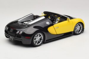 Bugatti Veyron Grand Sport Black Lemon Minichamps 1:18 100110831 Metal — billede 3 af 8