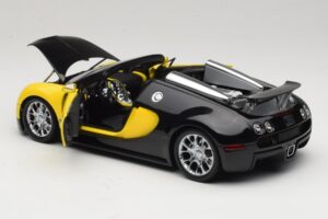 Bugatti Veyron Grand Sport Black Lemon Minichamps 1:18 100110831 Metal — billede 5 af 8