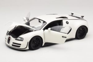 Bugatti Veyron Super Sport Hvid Minichamps 1:18 100110844 Metal — billede 2 af 8