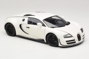 Bugatti Veyron Super Sport Hvid Minichamps 1:18 100110844 Metal — billede 6 af 8