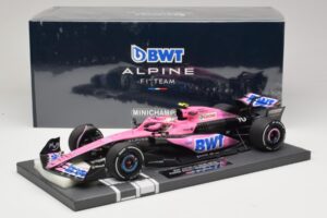 BWT Alpine A523 #10 P. Gasly Bahrain GP 2023 Minichamps 1:18 117230110 Metal — billede 6 af 7