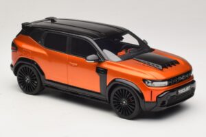 Dacia Duster Mk3 Redust Sport 4x2 Hybrid Metallic Orange Otto 1:18 OT1316 Resin — billede 4 af 6