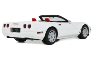 Chevrolet Corvette C4 Cabriolet Arctic White GT Spirit 1:18 GT580 Resin — billede 2 af 5