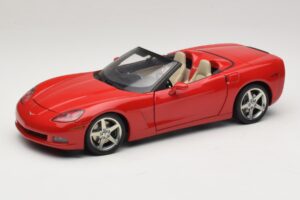 Chevrolet Corvette C6 Cabriolet Rød AUTOart 1:18 71221 Metal
