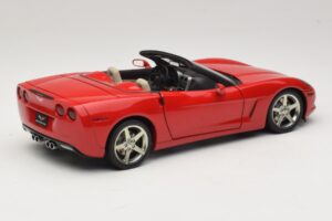 Chevrolet Corvette C6 Cabriolet Rød AUTOart 1:18 71221 Metal — billede 3 af 8