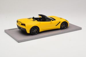 Chevrolet Corvette C7 Velocity Yellow BBR 1:18 BLM1815E Resin — billede 2 af 6