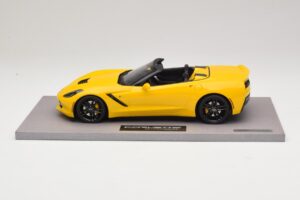 Chevrolet Corvette C7 Velocity Yellow BBR 1:18 BLM1815E Resin — billede 3 af 6