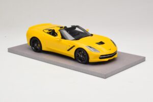 Chevrolet Corvette C7 Velocity Yellow BBR 1:18 BLM1815E Resin — billede 4 af 6