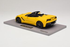 Chevrolet Corvette C7 Velocity Yellow BBR 1:18 BLM1815E Resin — billede 5 af 6