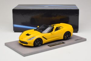 Chevrolet Corvette C7 Velocity Yellow BBR 1:18 BLM1815E Resin — billede 6 af 6