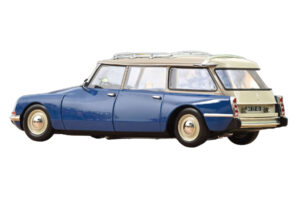 Citroën DS 21 Break Danube Blue Norev 1:18 181772 Metal — billede 3 af 4