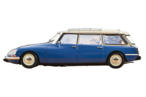 Citroën DS 21 Break Danube Blue Norev 1:18 181772 Metal — billede 4 af 4