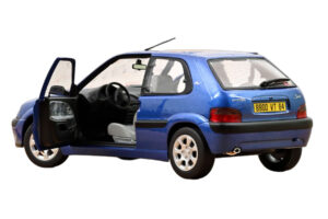 Citroën Saxo VTS Grand Pavois Blue Norev 1:18 181830 Metal — billede 2 af 3