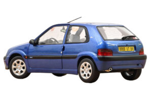 Citroën Saxo VTS Grand Pavois Blue Norev 1:18 181830 Metal — billede 3 af 3