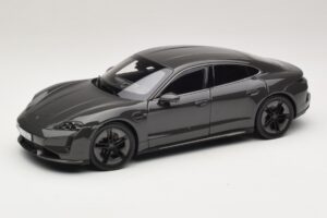 Porsche Taycan Turbo S Slate Grey Neo Norev 1:18 187654 Metal