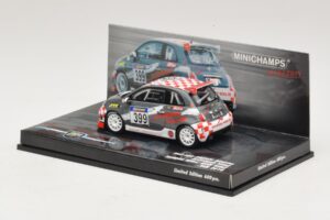 Fiat 500 Abarth Assetto Corse #399 Autohaus Winz VLN 2010 Minichamps 1:43 437101299 Metal — billede 3 af 5