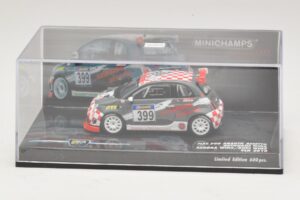 Fiat 500 Abarth Assetto Corse #399 Autohaus Winz VLN 2010 Minichamps 1:43 437101299 Metal — billede 4 af 5