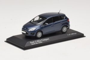 Ford C-Max Compact Blå Metallic Minichamps 1:43 400089001 Metal — billede 2 af 4