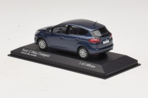 Ford C-Max Compact Blå Metallic Minichamps 1:43 400089001 Metal — billede 3 af 4