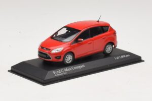 Ford C-Max Compact Rød Minichamps 1:43 400089000 Metal — billede 2 af 4