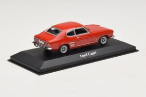 Ford Capri I Rød Maxichamps 1:43 940085500 Metal — billede 2 af 4