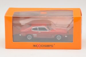 Ford Capri I Rød Maxichamps 1:43 940085500 Metal — billede 4 af 4