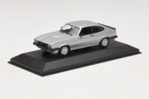 Ford Capri RS Mk1 Sølv Minichamps 1:43 430085804 Metal — billede 2 af 4