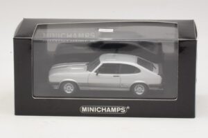 Ford Capri RS Mk1 Sølv Minichamps 1:43 430085804 Metal — billede 4 af 4