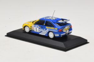 Ford Escort #1 Michelin M. Wilson / B. Thomas British Rally Champion 1994 Minichamps 1:43 430948291 Metal — billede 3 af 4