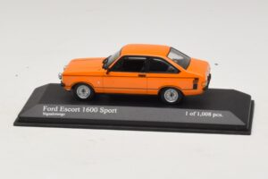 Ford Escort 1600 Sport Mk2 Orange Minichamps 1:43 400084471 Metal