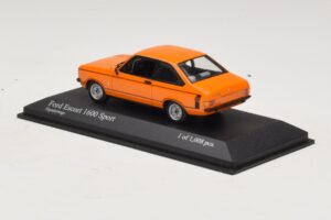 Ford Escort 1600 Sport Mk2 Orange Minichamps 1:43 400084471 Metal — billede 3 af 4