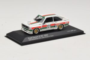Ford Escort Mk2 RS1800 #10 H. Heyer Class Winner DRM Hockenheim 1975 Minichamps 1:43 400758491 Metal — billede 2 af 4