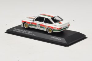 Ford Escort Mk2 RS1800 #10 H. Heyer Class Winner DRM Hockenheim 1975 Minichamps 1:43 400758491 Metal — billede 3 af 4