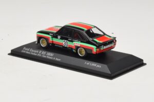 Ford Escort Mk2 RS1800 #30 H. Heyer Class Winner DRM Mainz-Finthen 1976 Minichamps 1:43 400768430 Metal — billede 3 af 4