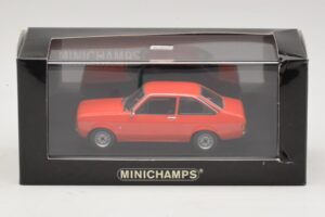 Ford Escort Mk2 Spanish Red Minichamps 1:43 400084100 Metal — billede 4 af 4