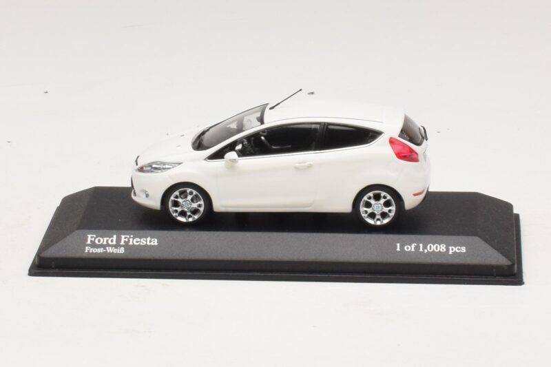 Ford Fiesta Mk6 Hvid Minichamps 1:43 400088002 Metal