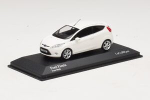 Ford Fiesta Mk6 Hvid Minichamps 1:43 400088002 Metal — billede 2 af 4
