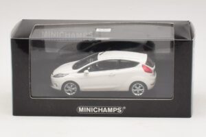 Ford Fiesta Mk6 Hvid Minichamps 1:43 400088002 Metal — billede 4 af 4