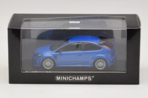 Ford Focus RS Mk2 Blå Metallic Minichamps 1:43 400088101 Metal — billede 4 af 4