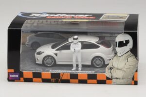 Ford Focus RS Mk2 Top Gear Hvid Med Figur Minichamps 1:43 519438810 Metal — billede 5 af 5