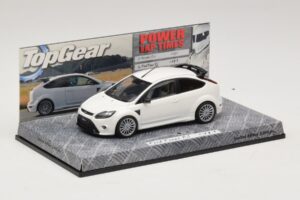 Ford Focus RS Mk2 Top Gear Hvid Uden Figur Minichamps 1:43 519438810-R1 Metal — billede 2 af 5