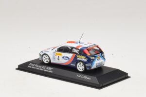 Ford Focus RS WRC #4 C. McRae / N. Grist Rally Monte Carlo 2001 Minichamps 1:43 430018904 Metal — billede 3 af 4
