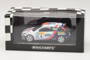 Ford Focus RS WRC #4 C. McRae / N. Grist Rally Monte Carlo 2001 Minichamps 1:43 430018904 Metal — billede 4 af 4