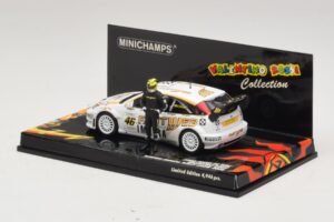 Ford Focus RS WRC #46 V. Rossi / C. Cassina Monza Rally Show 2006 Minichamps 1:43 436068446 Metal — billede 3 af 5