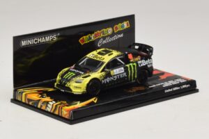Ford Focus RS WRC #46 V. Rossi / C. Cassina Monza Rally Show 2009 Minichamps 1:43 400098946 Metal — billede 2 af 5