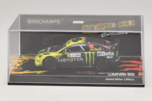 Ford Focus RS WRC #46 V. Rossi / C. Cassina Monza Rally Show 2009 Minichamps 1:43 400098946 Metal — billede 4 af 5