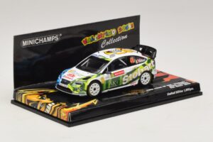 Ford Focus RS WRC #46 V. Rossi / C. Cassina RAC Rally 2008 Minichamps 1:43 400088146 Metal — billede 2 af 5