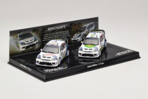 Ford Focus RS WRC Rally Mexico 2004 Set Minichamps 1:43 402048376 Metal — billede 2 af 5