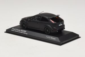 Ford Focus RS500 Mk2 Matte Black Minichamps 1:43 400088104 Metal — billede 2 af 3