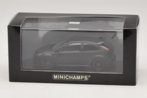 Ford Focus RS500 Mk2 Matte Black Minichamps 1:43 400088104 Metal — billede 3 af 3
